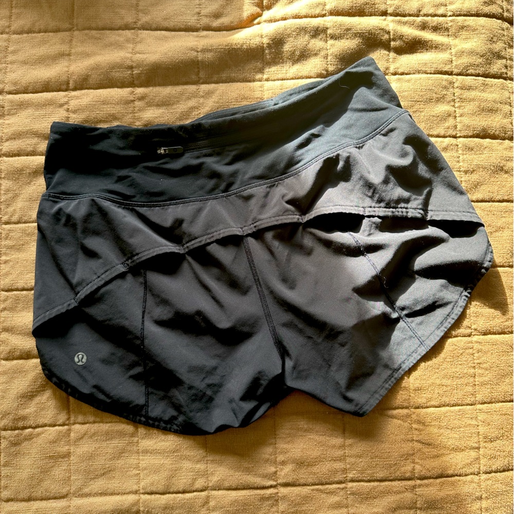 Lululemon Speed-Up midrise shorts
